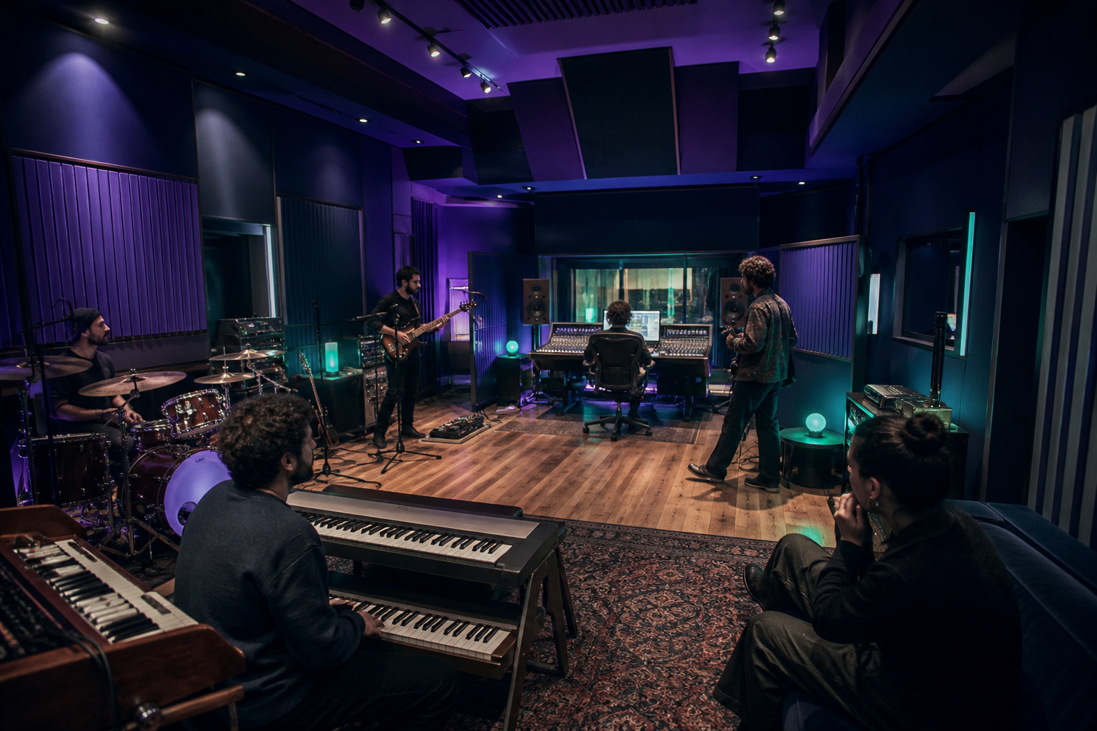 Live room du studio Star Bridge